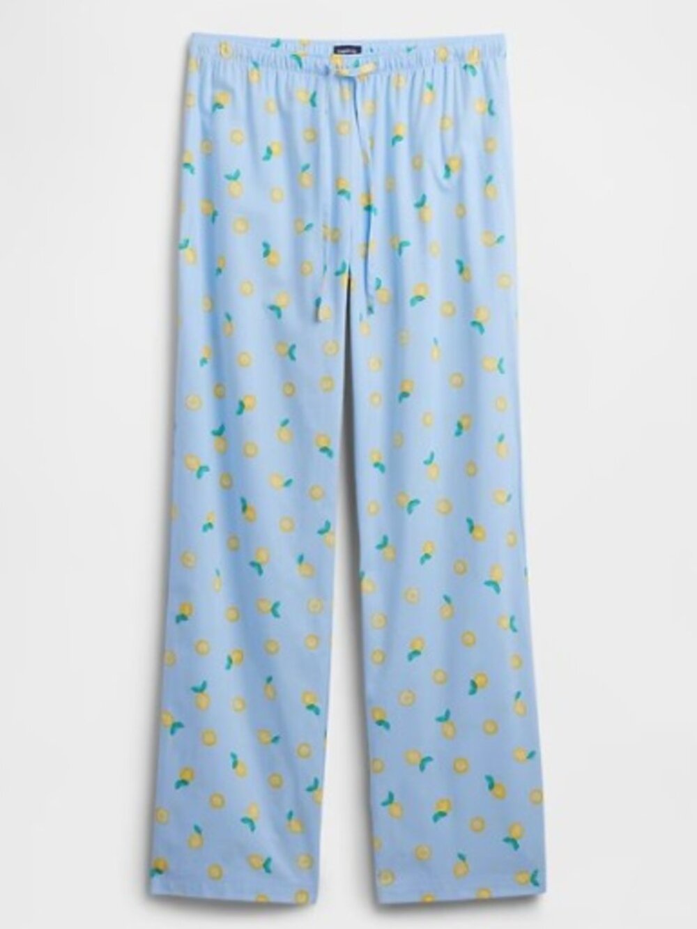 NWT GAP Factory, Lemon Print Poplin PJ Pants, Women Size M